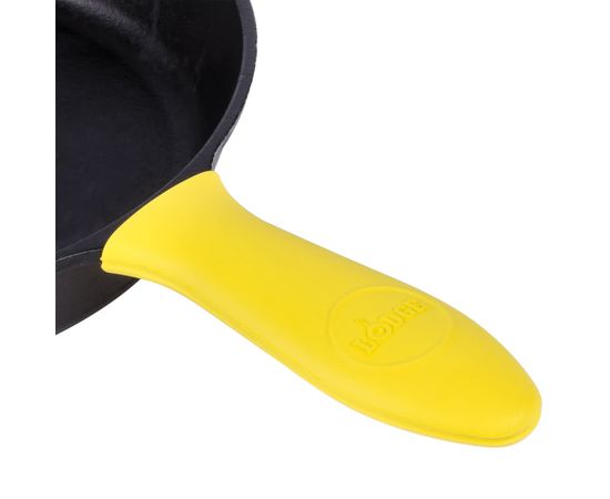 Перчатка-ухват, 14x5 см, желтая, силикон, Lodge, Цвет: Желтый, фото , изображение 3