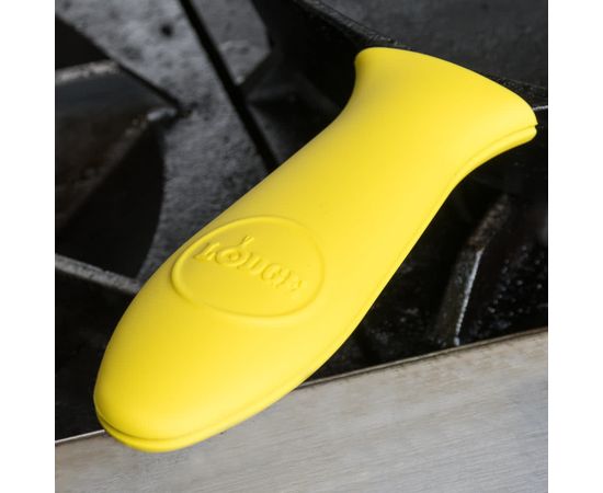 Перчатка-ухват, 14x5 см, желтая, силикон, Lodge, Цвет: Желтый, фото , изображение 5