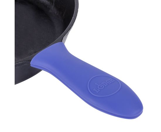 Перчатка-ухват, 14x5 см, голубая, силикон, Lodge, Цвет: Голубой, фото , изображение 3