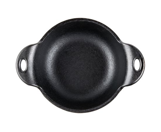 Блюдо для запекания, диаметр: 13 см, высота: 4,5 см, материал: чугун, HMSB, LODGE, США, фото , изображение 2