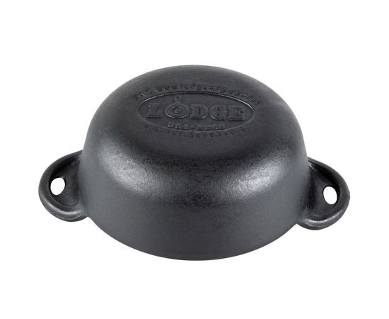 Блюдо для запекания, диаметр: 13 см, высота: 4,5 см, материал: чугун, HMSB, LODGE, США, фото , изображение 3