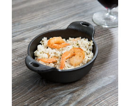 Блюдо для запекания, диаметр: 13 см, высота: 4,5 см, материал: чугун, HMSB, LODGE, США, фото , изображение 7