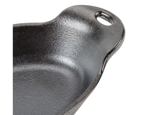 Блюдо для запекания, овальное, объем: 0,25 л, размер: 20 х 10,5 см, материал: чугун, HMSOV, LODGE, США, фото , изображение 5