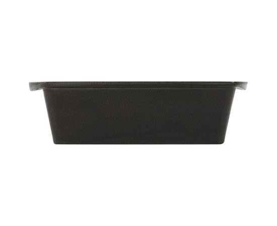 Форма для выпечки, прямоугольная, размер: 26 х 13 см, материал: чугун, L4LP3, LODGE, США, фото , изображение 3