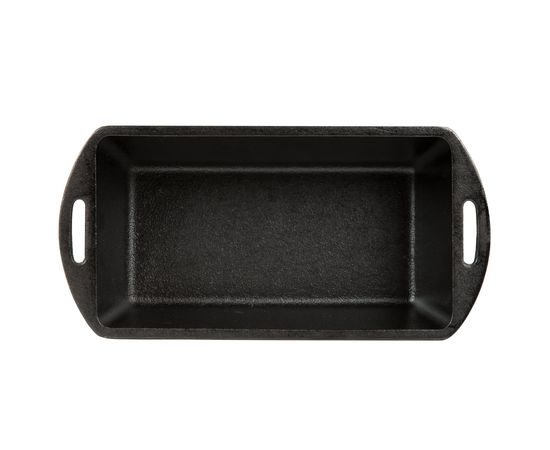 Форма для выпечки, прямоугольная, размер: 26 х 13 см, материал: чугун, L4LP3, LODGE, США, фото , изображение 4
