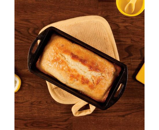 Форма для выпечки, прямоугольная, размер: 26 х 13 см, материал: чугун, L4LP3, LODGE, США, фото , изображение 8