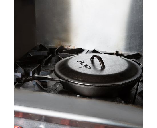 Крышка, 34х3 см, чугун, черная, Lodge, фото , изображение 7