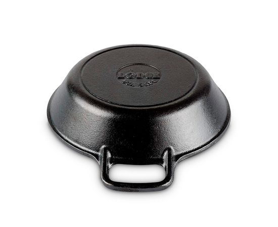 Сковорода с двумя ручками, диаметр: 20 см, материал: чугун, L5RPL3, LODGE, США, фото , изображение 4