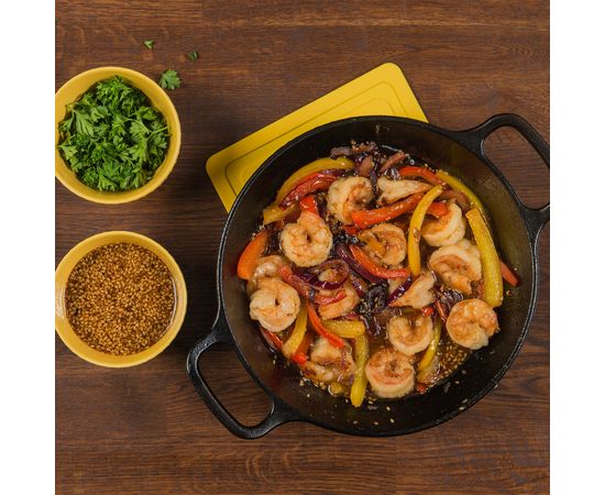 Сковорода с двумя ручками, диаметр: 20 см, материал: чугун, L5RPL3, LODGE, США, фото , изображение 6