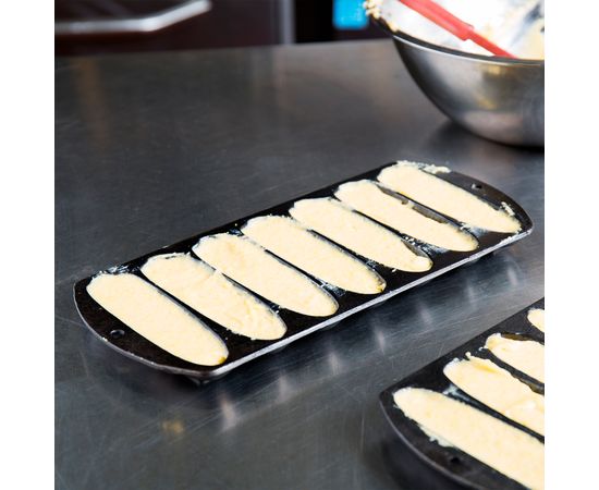 Форма для выпечки, размер: 23,5 х 14 см, материал: чугун, L527C3, LODGE, США, фото , изображение 6