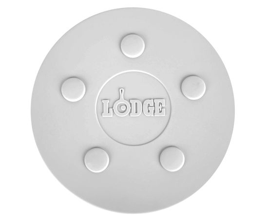 Подставка под горячее, магнитная, диаметр: 18 см, материал: силикон, цвет: серый, ASLMT05, LODGE, США, фото 