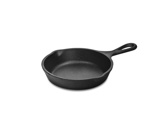 Сковорода , диаметр: 12 см, высота: 5 см, материал: чугун, H5MS, LODGE, США, фото 