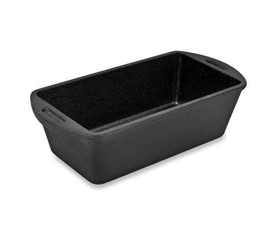 Форма для выпечки, прямоугольная, размер: 26 х 13 см, материал: чугун, L4LP3, LODGE, США, фото 
