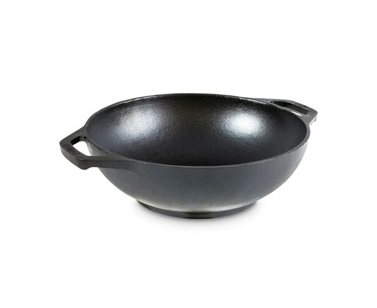 Вок с двумя ручками, диаметр: 23 см, материал: чугун, L9MW, LODGE, США, фото 