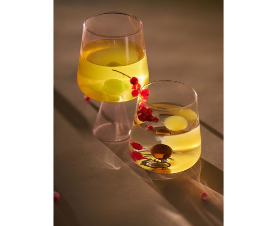 Бокал для вина Orb, 400 мл, розовый/зеленый, Liberty Jones, фото , изображение 4