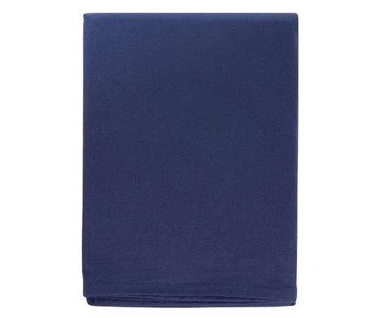 Скатерть из хлопка темно-синего цвета из коллекции Essential, 170х170 см, Tkano, фото 