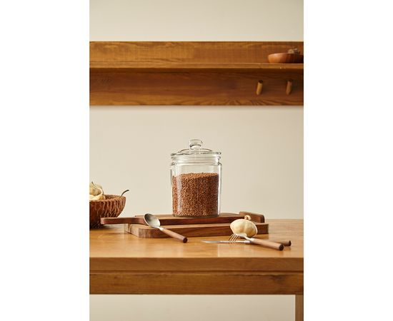 Банка для хранения стеклянная Close, 2 л, Liberty Jones, фото , изображение 5