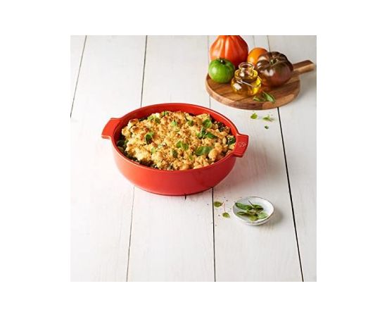 Форма для запекания круглая RED 2,1л, 27см, красный, Peugeot, фото , изображение 4