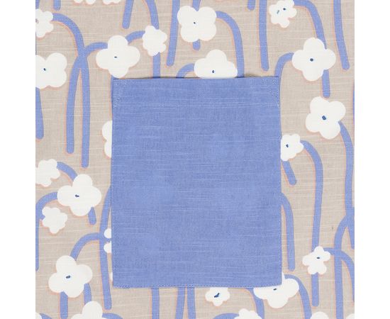 Фартук из хлопка с принтом Полярный цветок из коллекции Scandinavian touch, 70х80 см, Tkano, фото , изображение 2