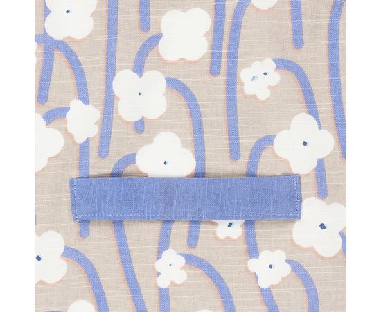 Фартук из хлопка с принтом Полярный цветок из коллекции Scandinavian touch, 70х80 см, Tkano, фото , изображение 3