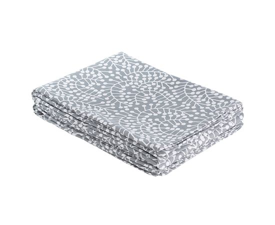 Скатерть серого цвета с принтом Спелая Смородина из коллекции Scandinavian touch, 170х170 см, Tkano, фото , изображение 3