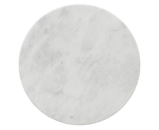 Блюдо сервировочное Marm, d 25 см, белый мрамор, Liberty Jones, фото , изображение 7
