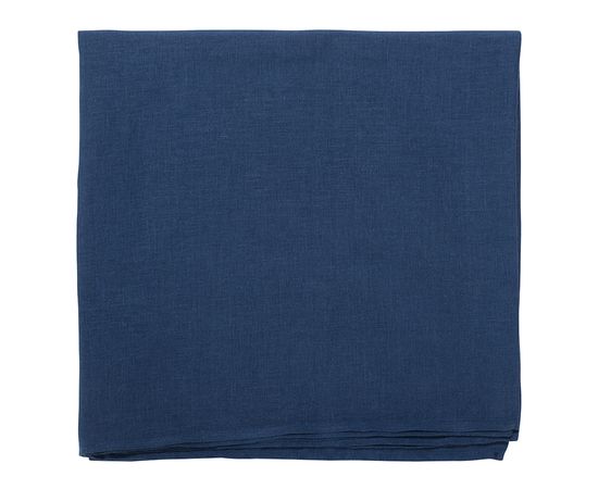 Скатерть из стираного льна синего цвета из коллекции Essential, 150х250 см, Tkano, фото 