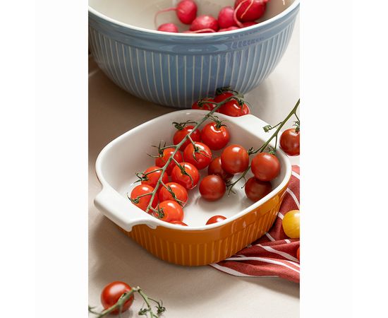 Блюдо для запекания Soft Ripples, 20х16,5 см, карамельное, Liberty Jones, фото , изображение 5