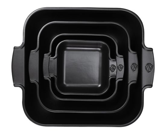 Форма для запекания квадратная SATIN BLACK 1,1л, 21см, черный, Peugeot, фото , изображение 4