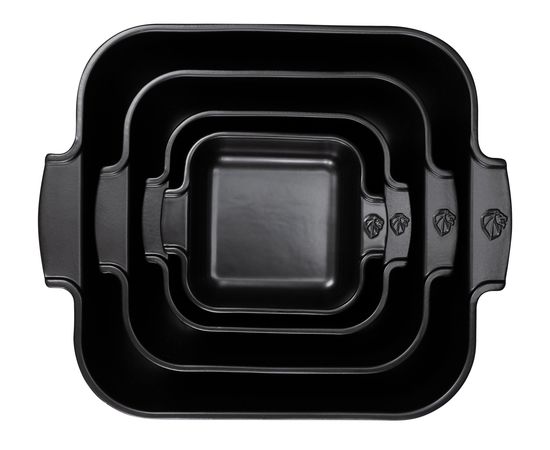 Форма для запекания квадратная SATIN BLACK 5,4л, 36см, черный, Peugeot, фото , изображение 3