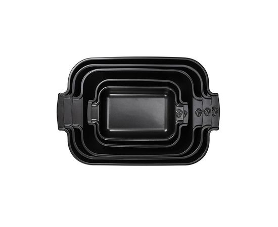 Форма для запекания прямоугольная SATIN BLACK 2,7л, 32х20см, черный, Peugeot, фото , изображение 4