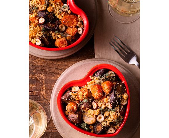 Набор из 2-х форм для запекания "Сердце" Heart, 13,4 х 13,2 см, красный, Peugeot, фото , изображение 13