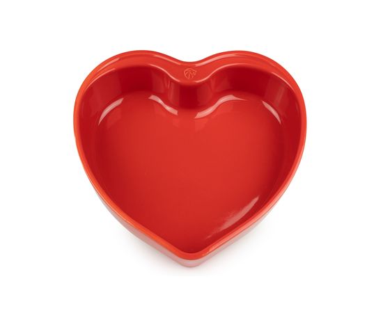 Форма для запекания "Сердце" Heart, 25,8 х 25 см, красный, Peugeot, фото 