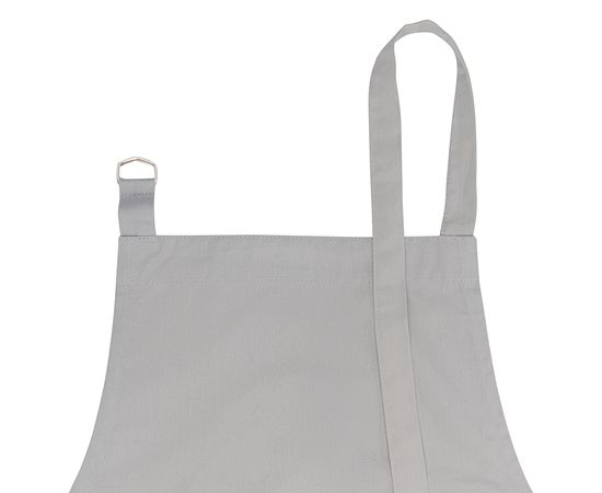 Фартук из хлопка серого цвета из коллекции Essential, 70х85 см, Tkano, фото , изображение 2