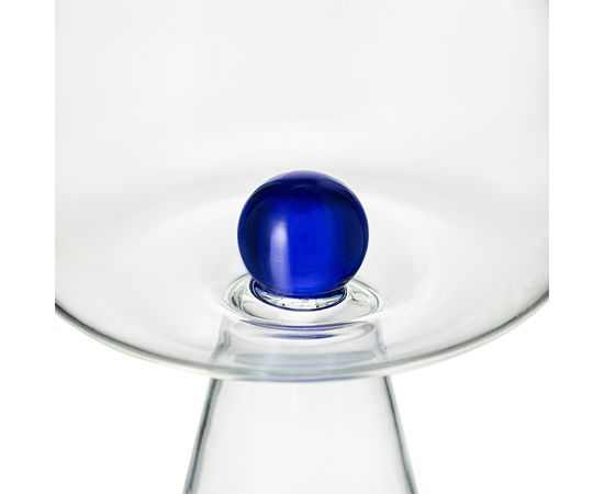 Бокал для вина Orb, 400 мл, прозрачный/синий, Liberty Jones, фото , изображение 11