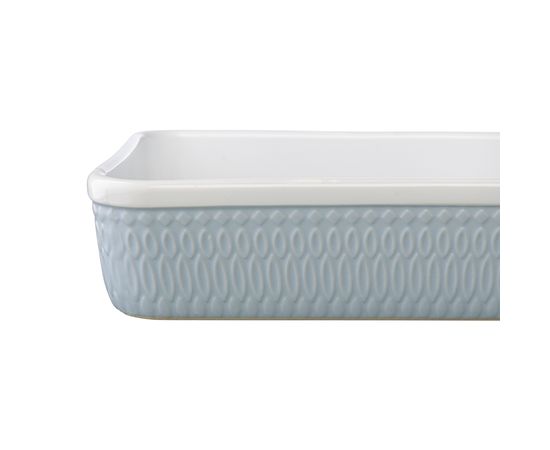 Блюдо для запекания Marshmallow, 28,5х21 см, серо-голубое, Liberty Jones, фото , изображение 6