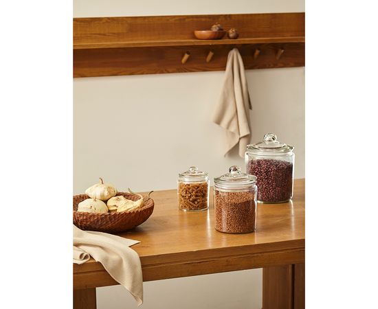 Банка для хранения стеклянная Close, 2 л, Liberty Jones, фото , изображение 4