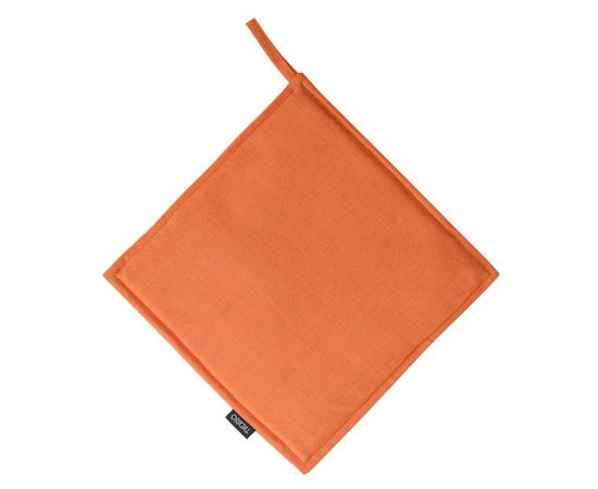 Прихватка из хлопка оранжевого цвета Russian North, 22х22 см, Tkano, фото 