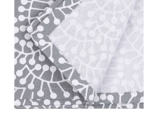 Скатерть серого цвета с принтом Спелая Смородина из коллекции Scandinavian touch, 170х250 см, Tkano, фото , изображение 4