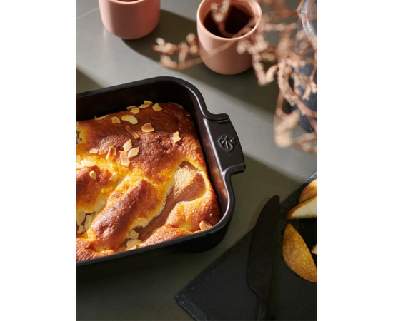 Форма для запекания прямоугольная SATIN BLACK 1,4л, 25х15,5см,  черный, Peugeot, фото , изображение 6