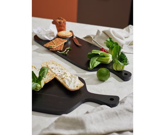Доска сервировочная Rubris, 35х48 см, черная, Liberty Jones, фото , изображение 6
