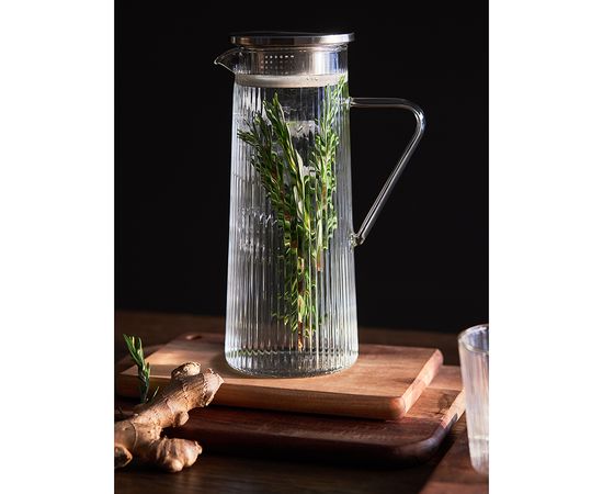 Кувшин с крышкой Soft Ripples, 1,2 л, Liberty Jones, фото , изображение 4