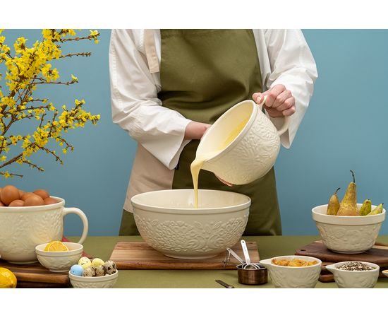 Миска для смешивания Birds of Paradise, 4,2 л, кремовая, Liberty Jones, фото , изображение 12