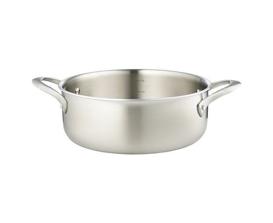 Кастрюля с крышкой 3Ply Etalon, d 24 см, 4 л, Liberty Jones, фото , изображение 7