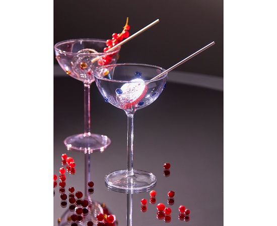 Креманка Pom-pon, 225 мл, розовая/янтарная, Liberty Jones, фото , изображение 8