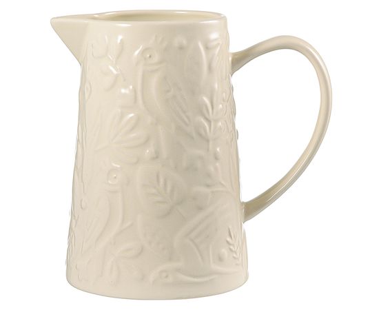 Кувшин Birds of Paradise, 980 мл, кремовый, Liberty Jones, фото 