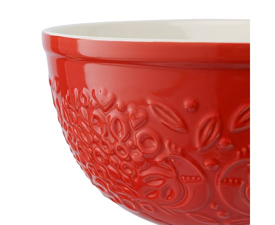 Миска для смешивания Birds of Paradise, 4,2 л, красная, Liberty Jones, фото , изображение 7