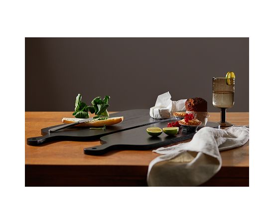 Доска сервировочная Rubris, 23х70 см, черная, Liberty Jones, фото , изображение 10