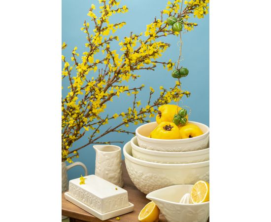 Масленка Birds of Paradise, кремовая, Liberty Jones, фото , изображение 6