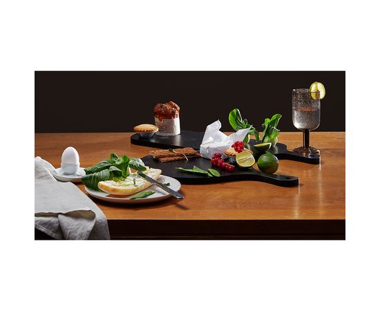 Доска сервировочная Rubris, 20х60 см, черная, Liberty Jones, фото , изображение 8